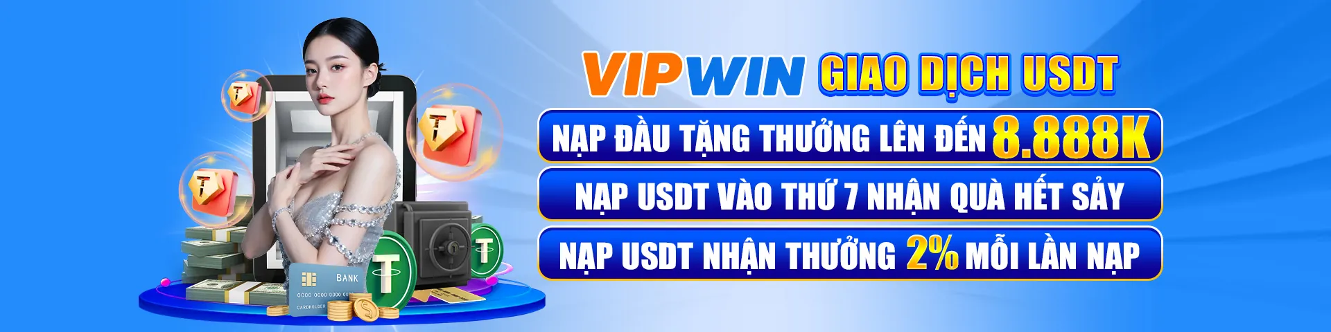 Banner quảng cáo các chương trình khuyến mãi kv888 nổ hũ